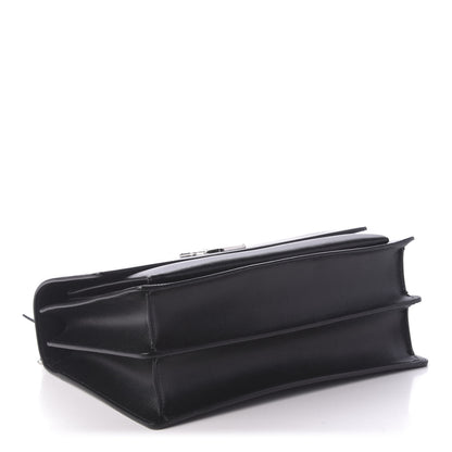 Saint Laurent Calfskin Large Monogram Sunset Black 4 of 9