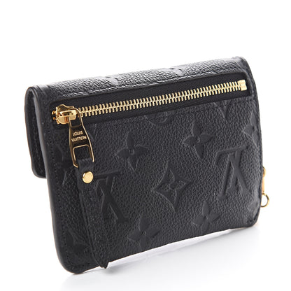 Louis Vuitton Empreinte Key Pouch Black 2 of 6