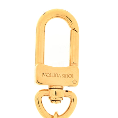Louis Vuitton Metal Pochette Extender Key Ring Chain Gold 3 of 4