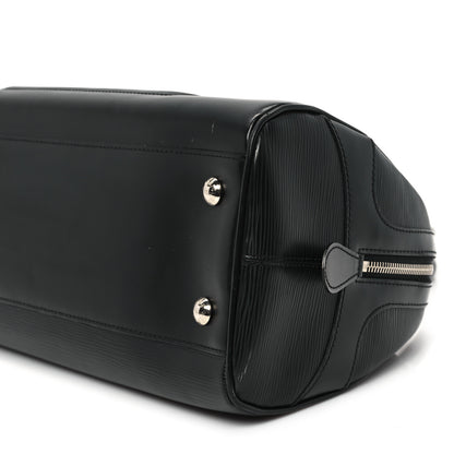 Louis Vuitton Epi Bowling Montaigne GM Black 9 of 10