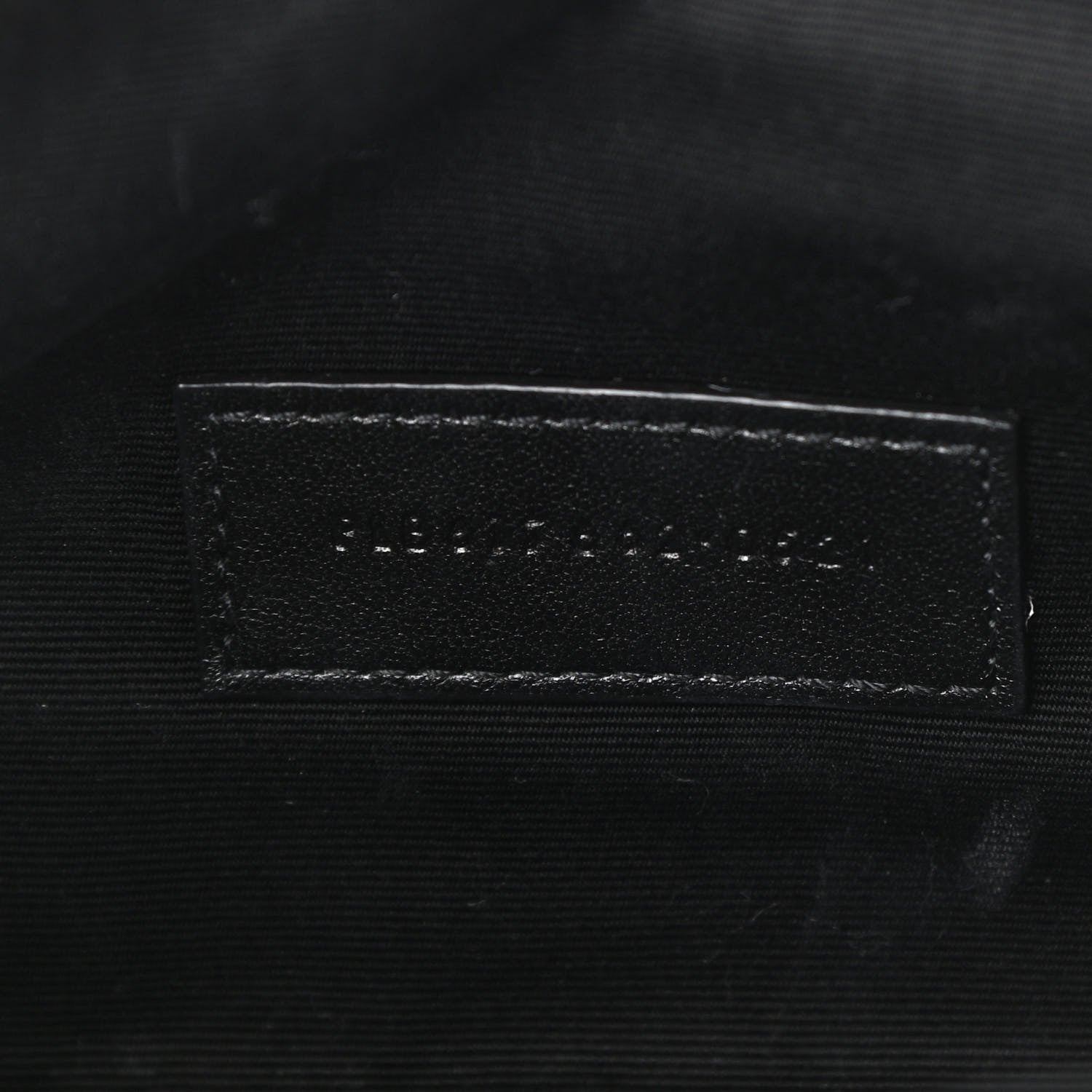 Saint Laurent Grain De Poudre Matelasse Chevron Monogram Cassandre Flap Pouch Natural Dark 7 of 10