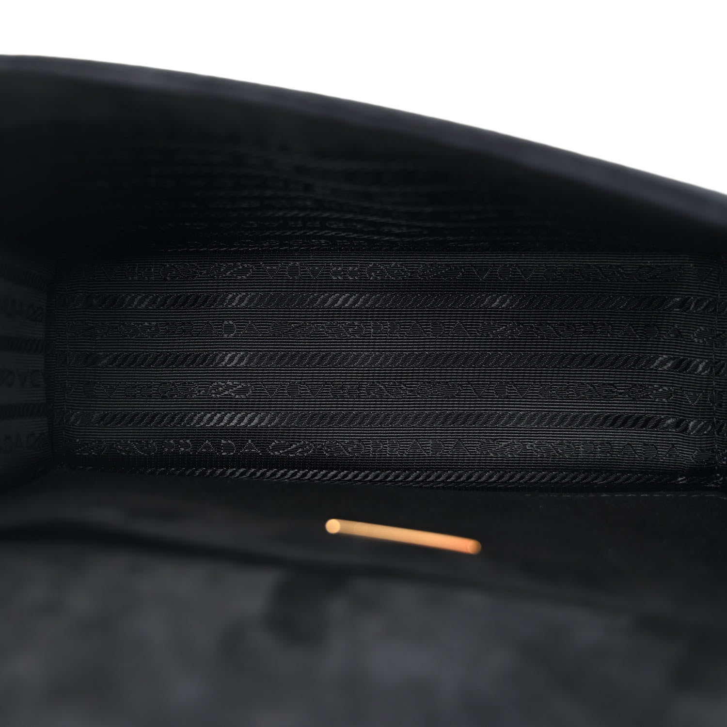 Prada Velluto Ricamo Cahier Shoulder Bag Black 5 of 9