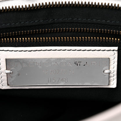 Balenciaga Agneau Classic Hardware City White 6 of 15