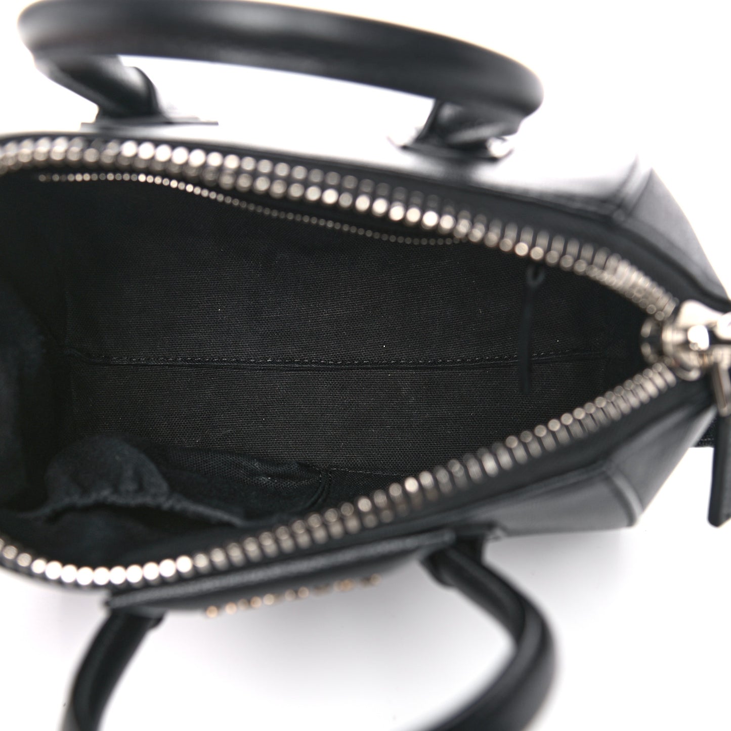 Sugar Goatskin Mini Antigona Black