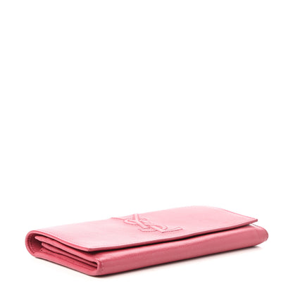Saint Laurent Chevre Belle De Jour Continental Wallet Pink 4 of 10