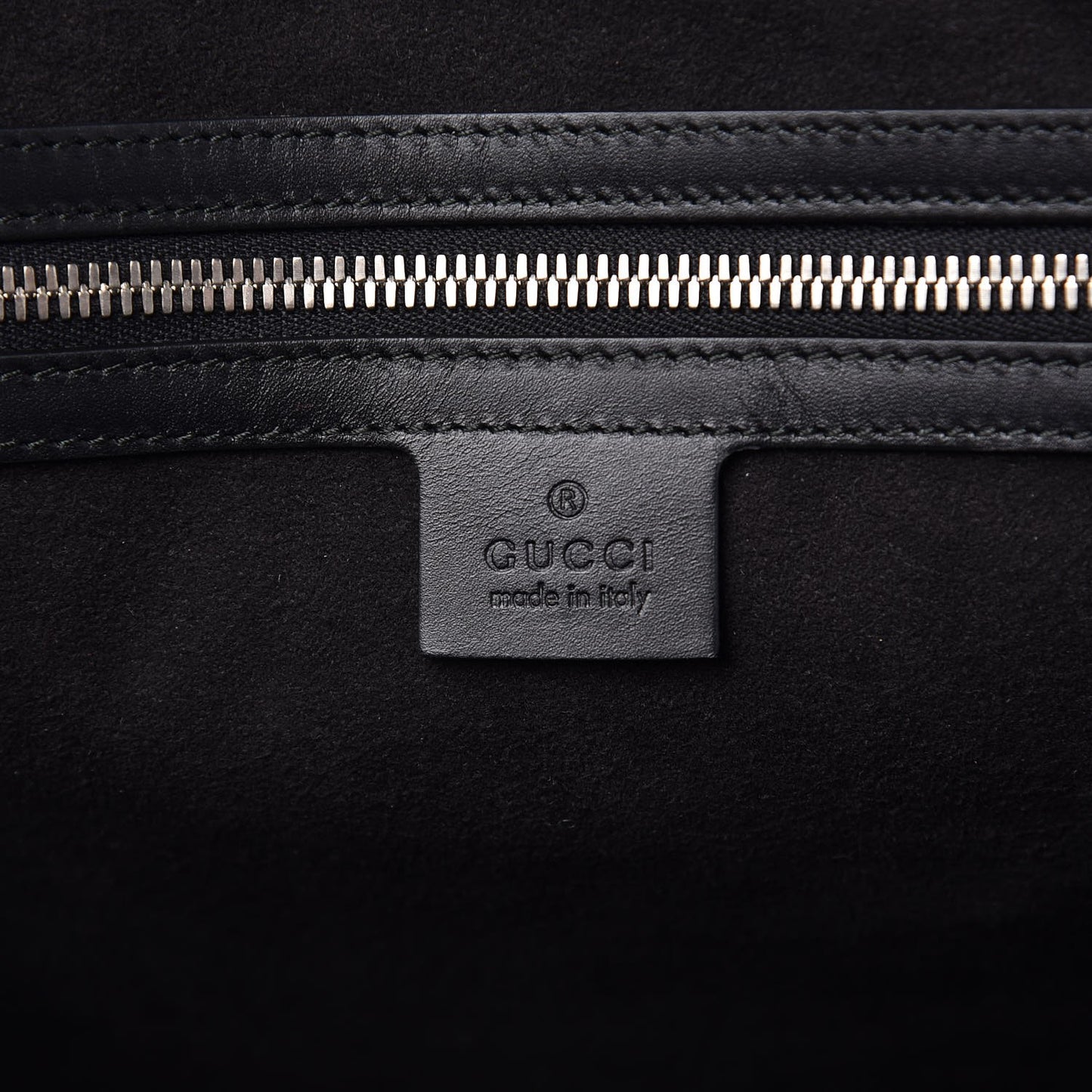 GG Supreme Monogram Caleido Web Large Tote Black