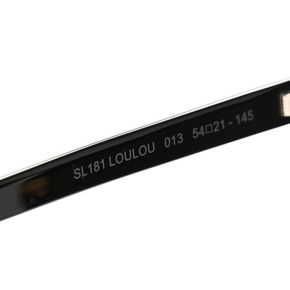 Saint Laurent Acetate Heart Frame Loulou SL181 Sunglasses Black White Havana 7 of 10