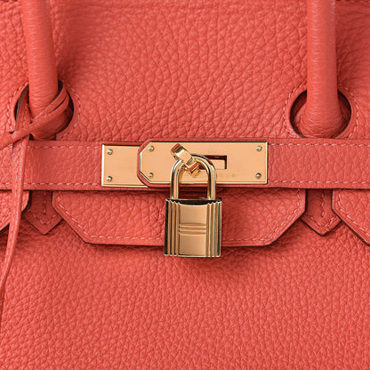 Hermes Togo Birkin 35 Rouge Pivoine 29 of 39
