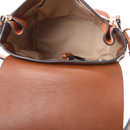 Chloe Suede Calfskin Small Faye Backpack Tan 4 of 10