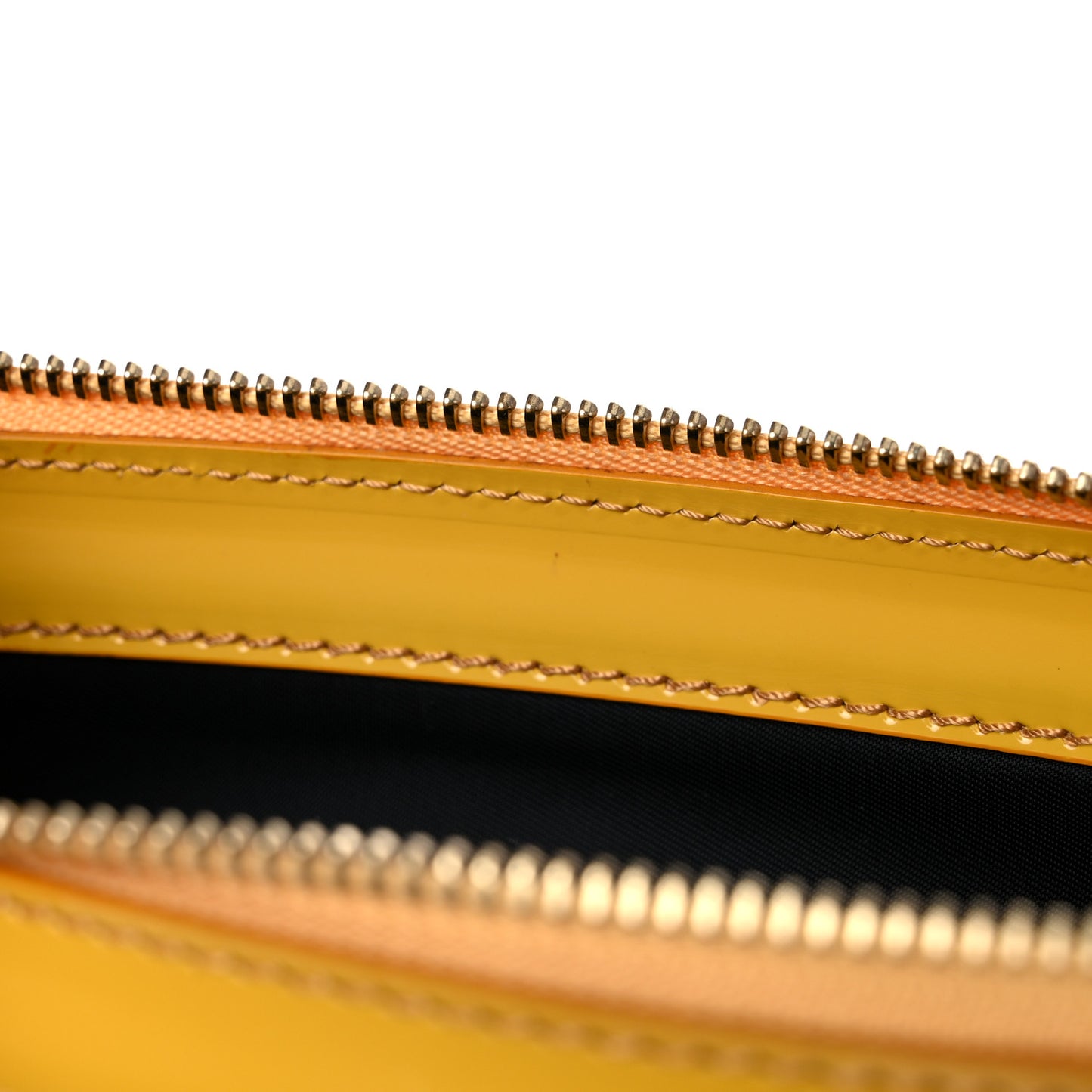 Prorsum Patent Small Shoulder Bag Yellow