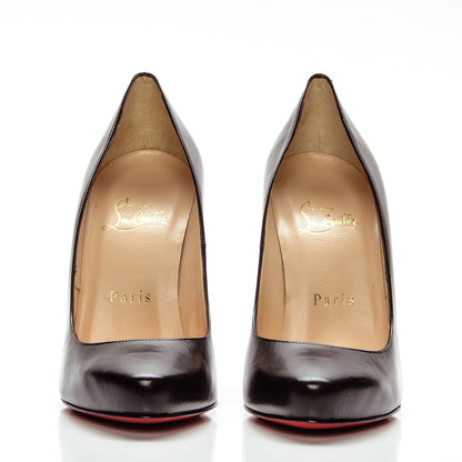Christian Louboutin Kid Leather Fifi 100 Pumps 36.5 Brown 2 of 6