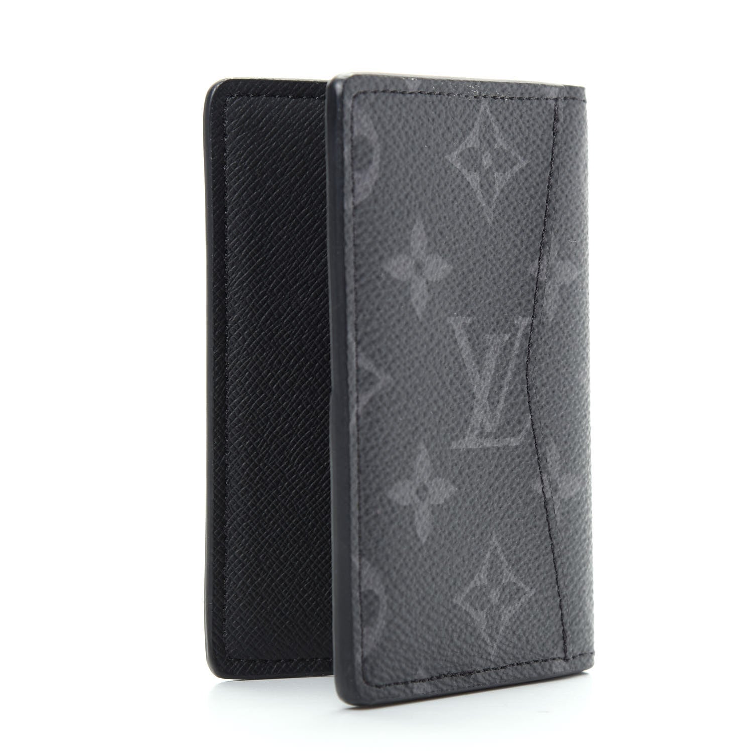 Louis Vuitton Monogram Eclipse Pocket Organizer NM 3 of 8