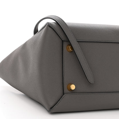 Celine Grained Calfskin Mini Belt Bag Grey 8 of 9