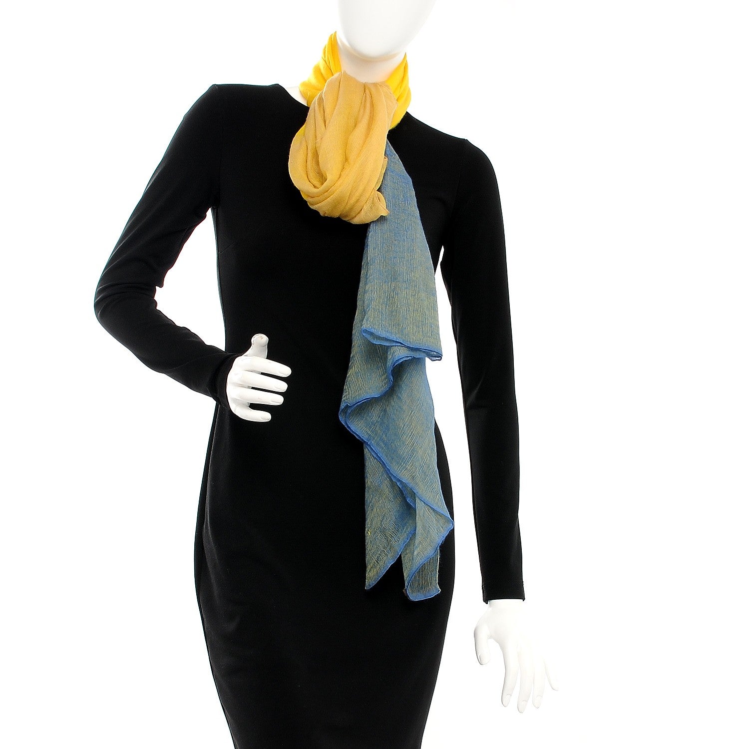 Hermes Cashmere Silk Plume 140 Scarf 2 of 4