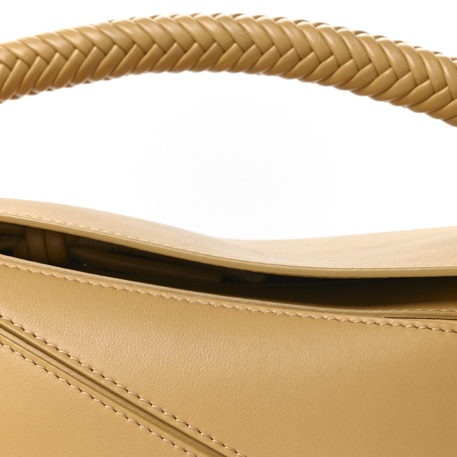 Loewe Calfskin Small Woven Puzzle Bag Sahara 1738807 – FASHIONPHILE