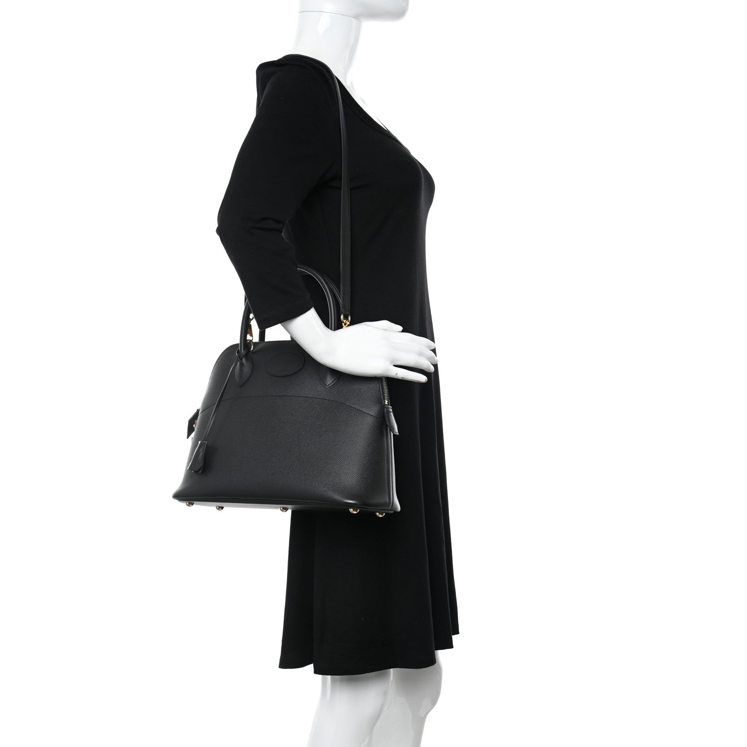 Hermes Epsom Bolide 27 Black 2 of 12