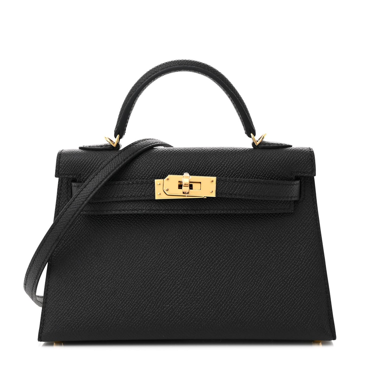 Epsom Mini Kelly Sellier 20 Black
