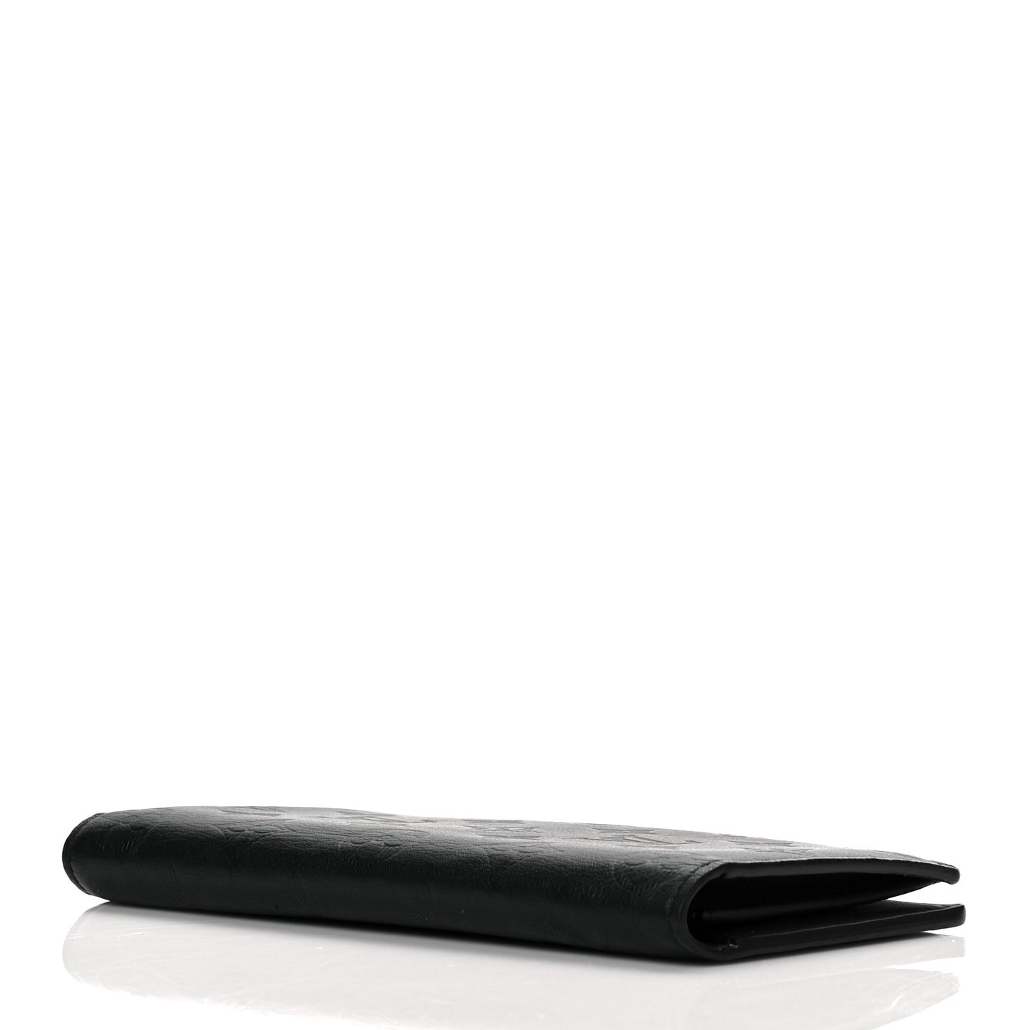 Calfskin Monogram Shadow Brazza Wallet Black