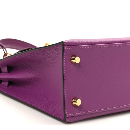 Hermes Epsom Kelly Sellier 25 Anemone 9 of 10