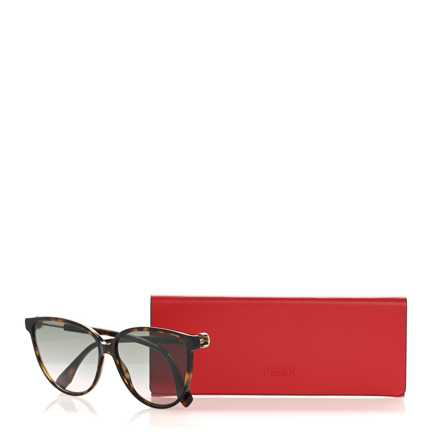 Fendi Acetate F Is Fendi FF Sunglasses FF 0345/S Tortoise 7 of 7