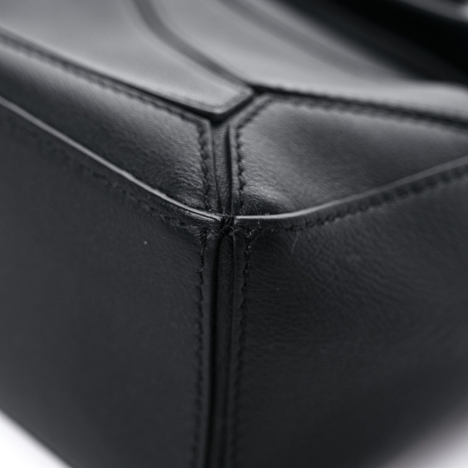 Loewe Calfskin Mini Puzzle Bag Black 8 of 11
