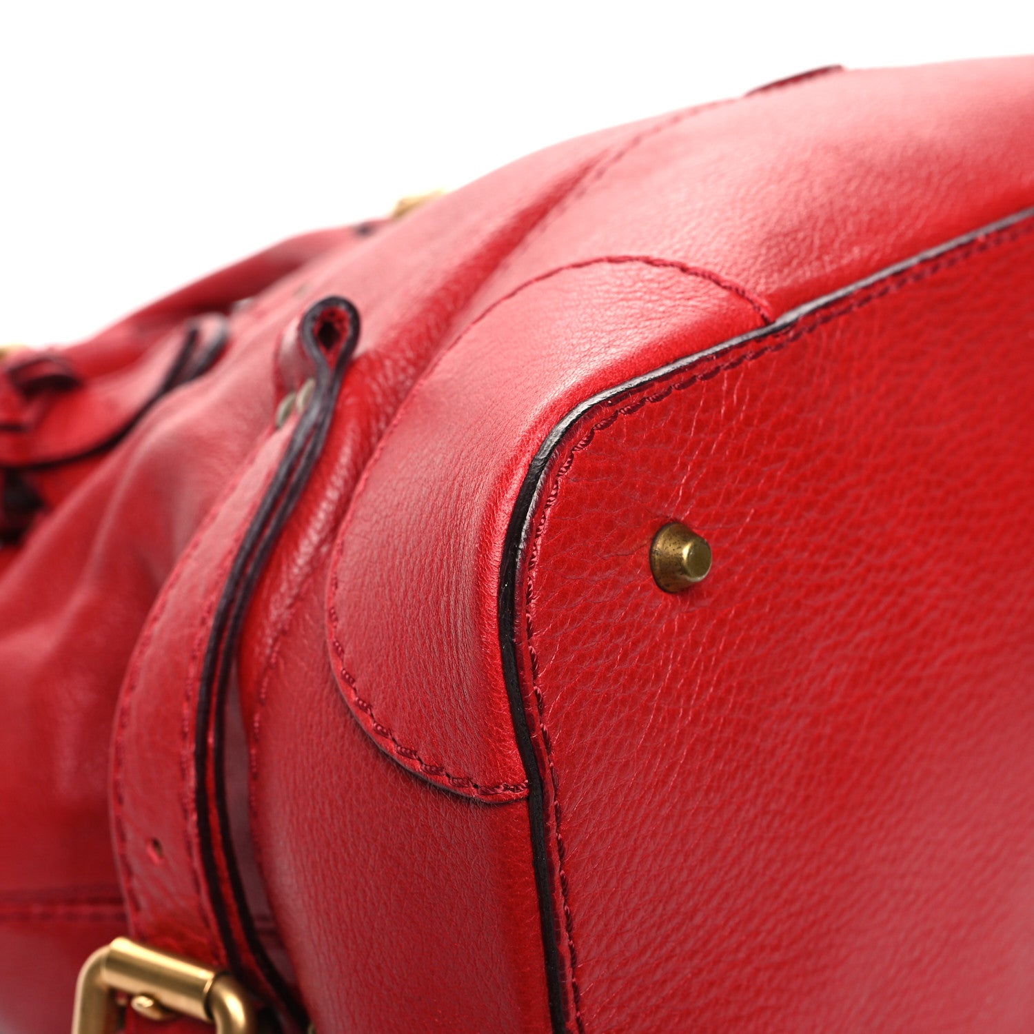 Chloe Calfskin Paddington Satchel Rouge 10 of 17