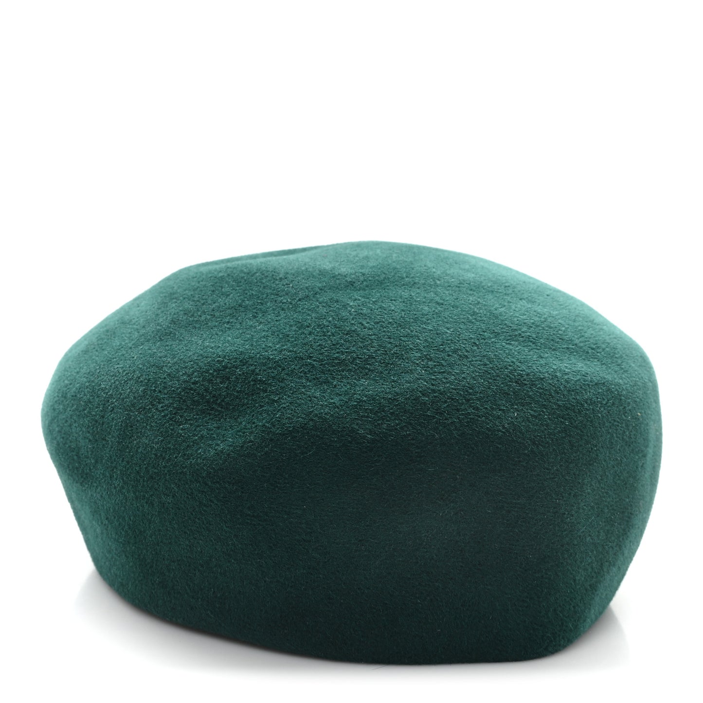 Velvet Beret Hat M Green