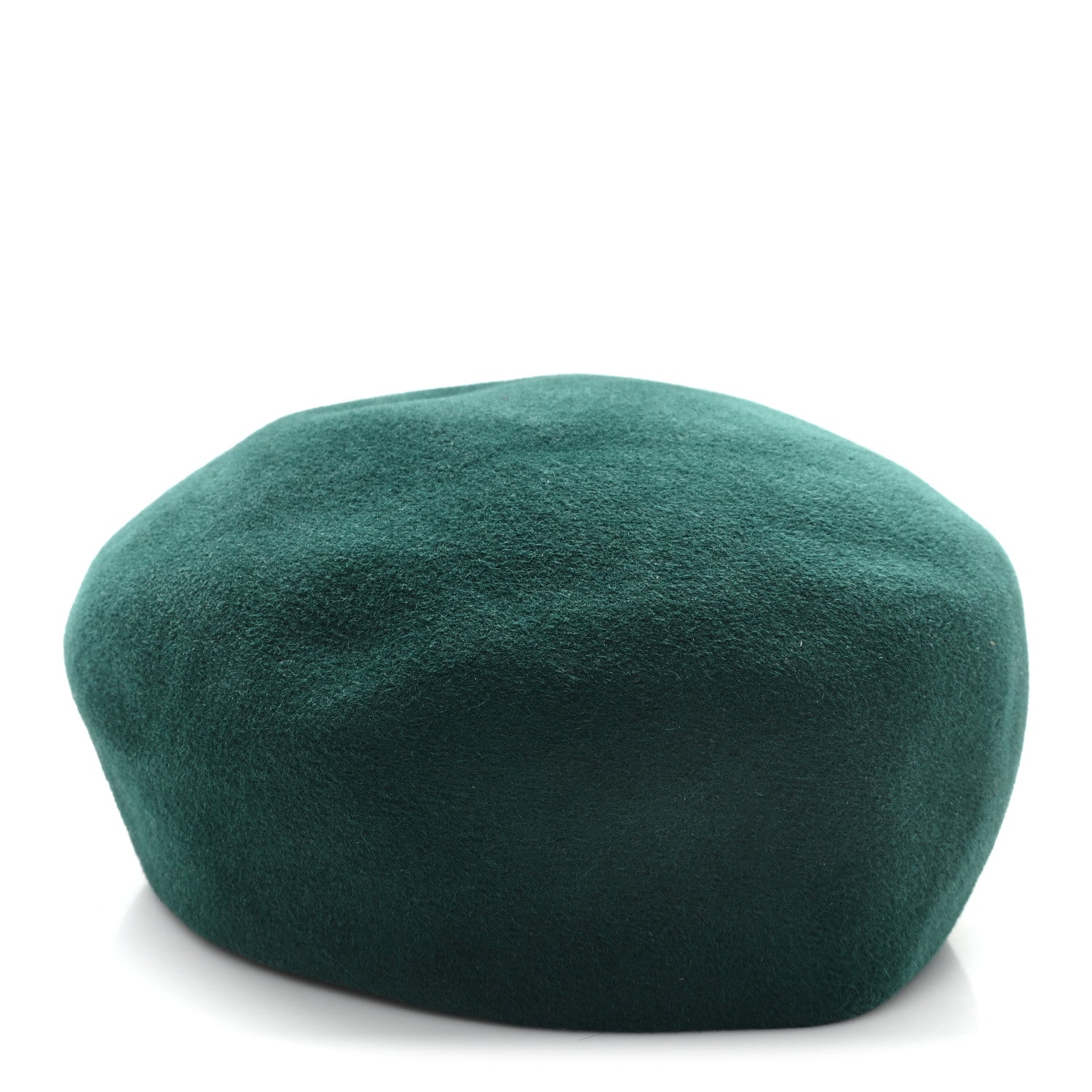 Gucci Velvet Beret Hat M Green 1 of 9