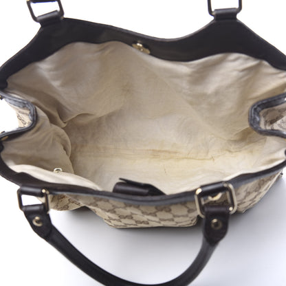 Gucci Monogram Medium Sukey Tote Dark Brown 4 of 16