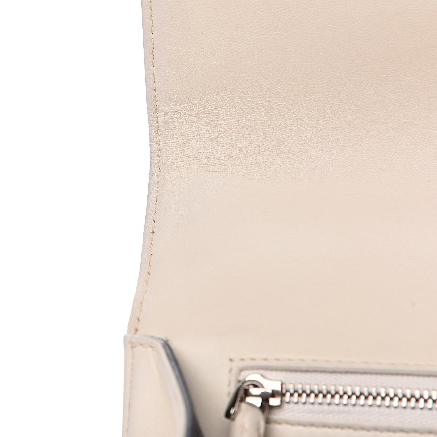 Christian Dior Lambskin Sequin Medium Diorama Flap Bag White 15 of 16