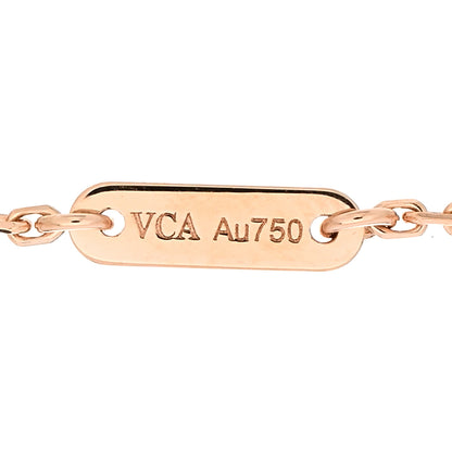 Van Cleef & Arpels 18K Rose Gold Sweet Alhambra Bracelet 3 of 5