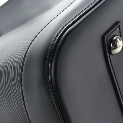 Louis Vuitton Epi Alma MM Black 7 of 10