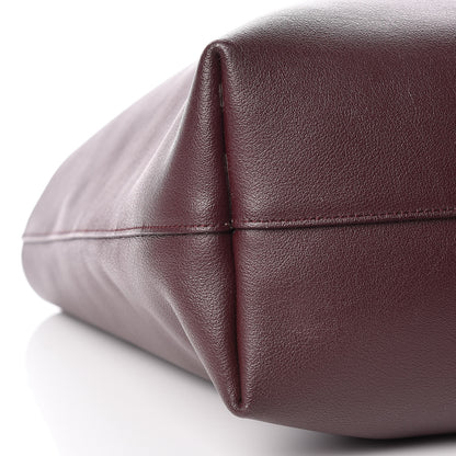 Saint Laurent Calfskin Large Shopping Tote Bordeaux 9 of 13