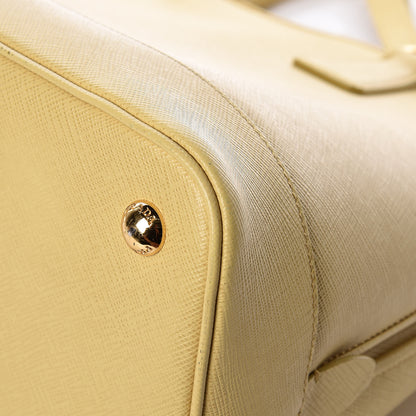 Prada Saffiano Lux Open Promenade Tote Ananas 14 of 17