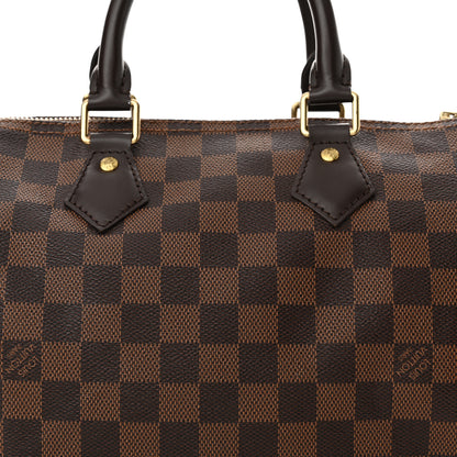 Louis Vuitton Damier Ebene Speedy 25 8 of 11
