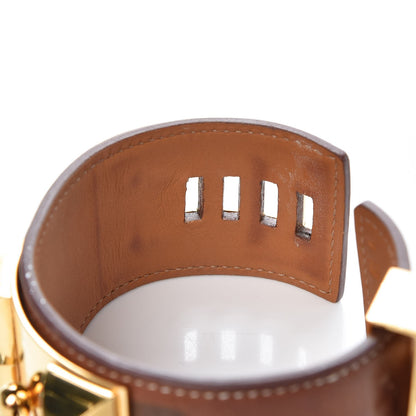 Hermes Barenia Collier de Chien CDC Bracelet S Fauve 7 of 10