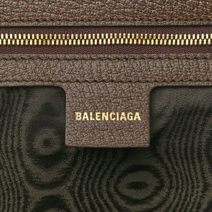 Gucci X BALENCIAGA BB Supreme Monogram Web Medium Ophidia Carry-On Duffle Bag Beige New Acero 6 of 10
