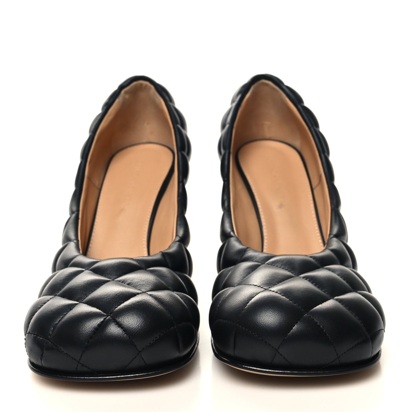 Nappa Matelasse Padded Dream Pumps 40.5 Black