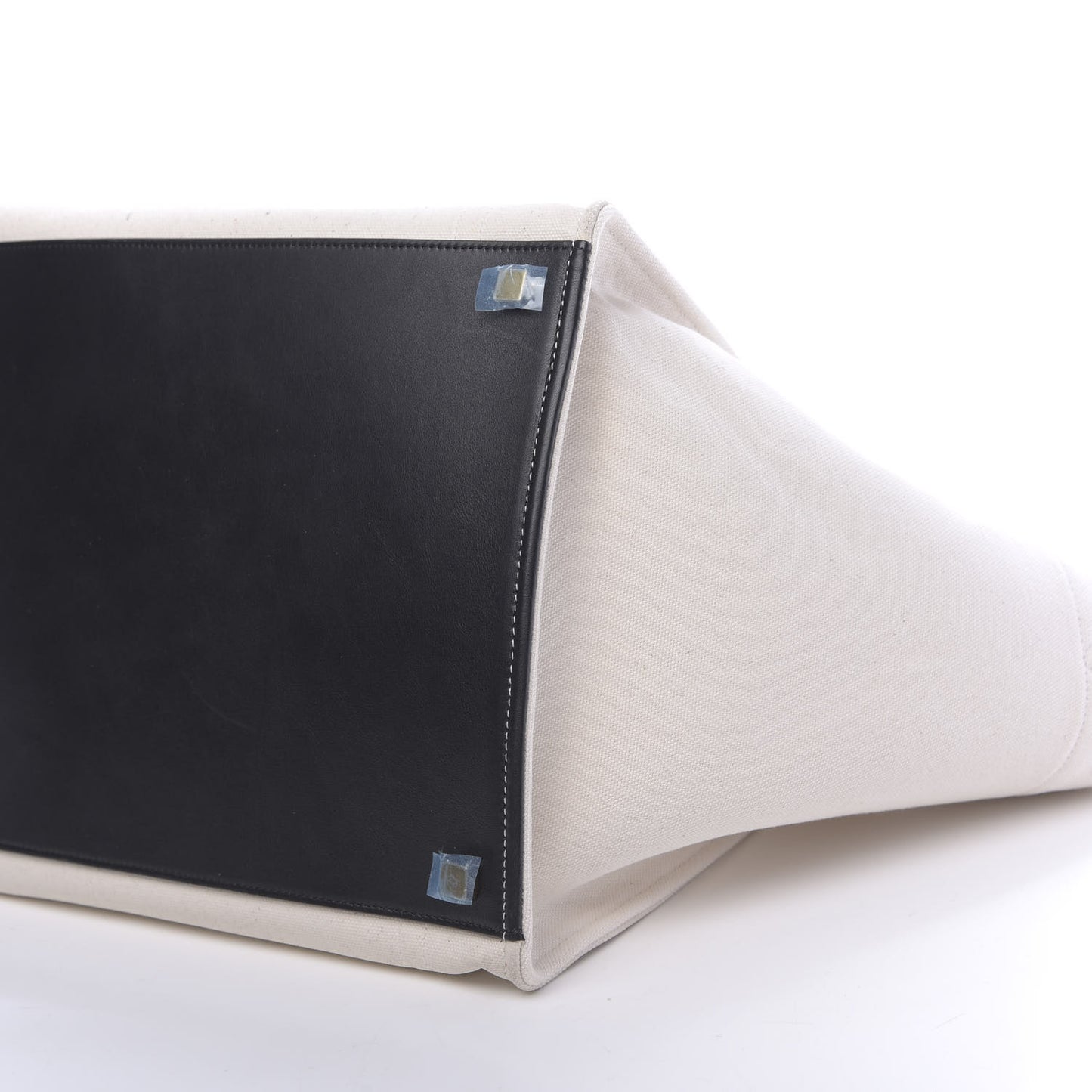 Cotton Canvas Medium Phantom Luggage White