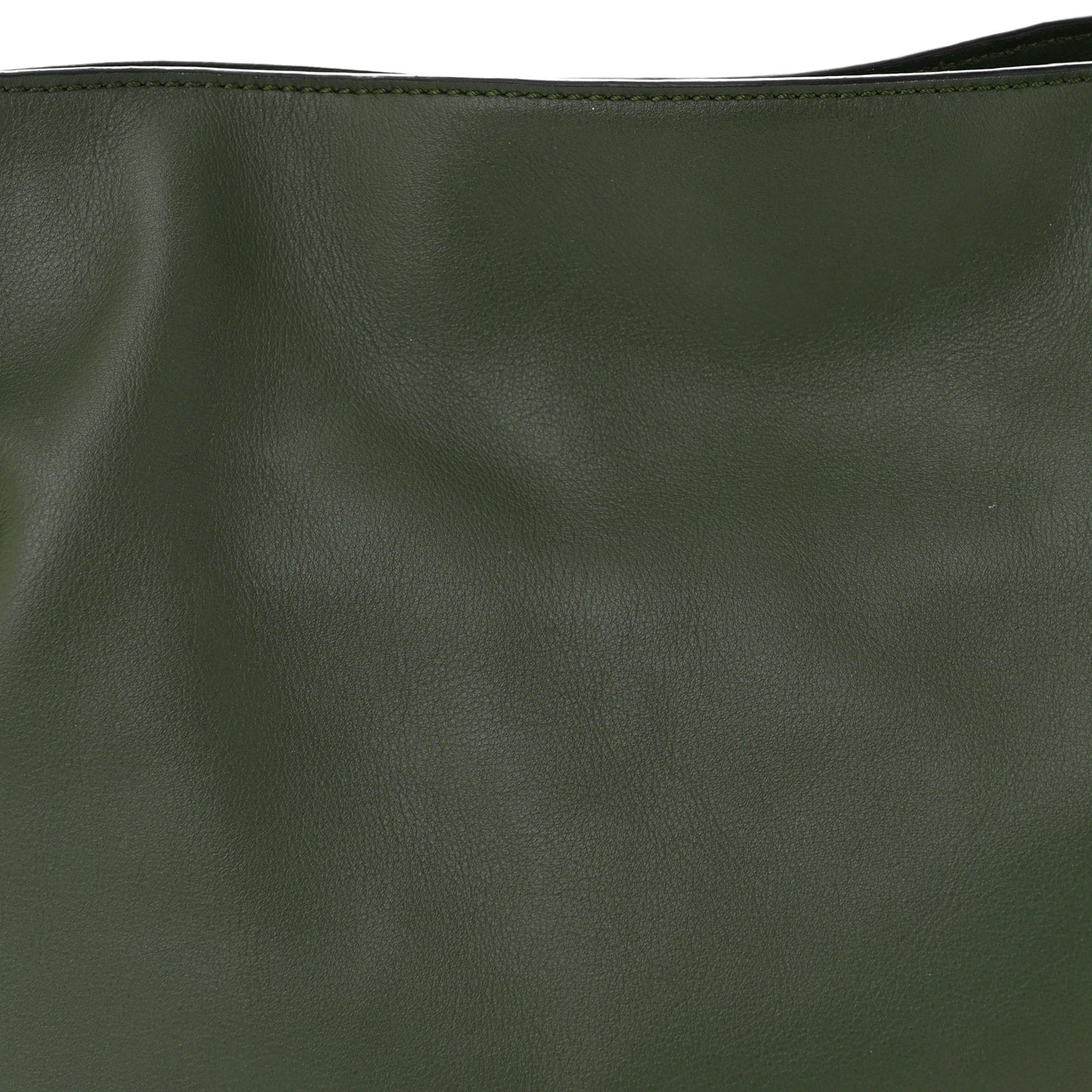 Nappa Flamenco Knot Clutch Vintage Khaki