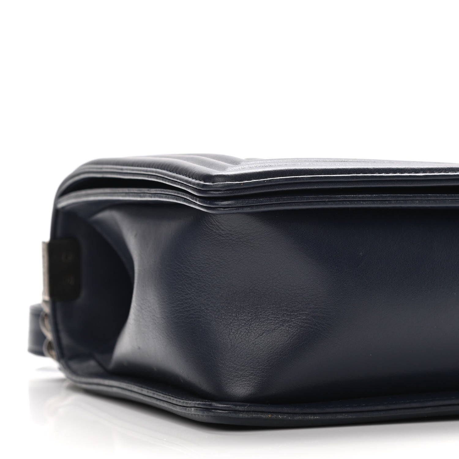 Chanel Calfskin Quilted New Medium Boy Flap Navy 9 of 10