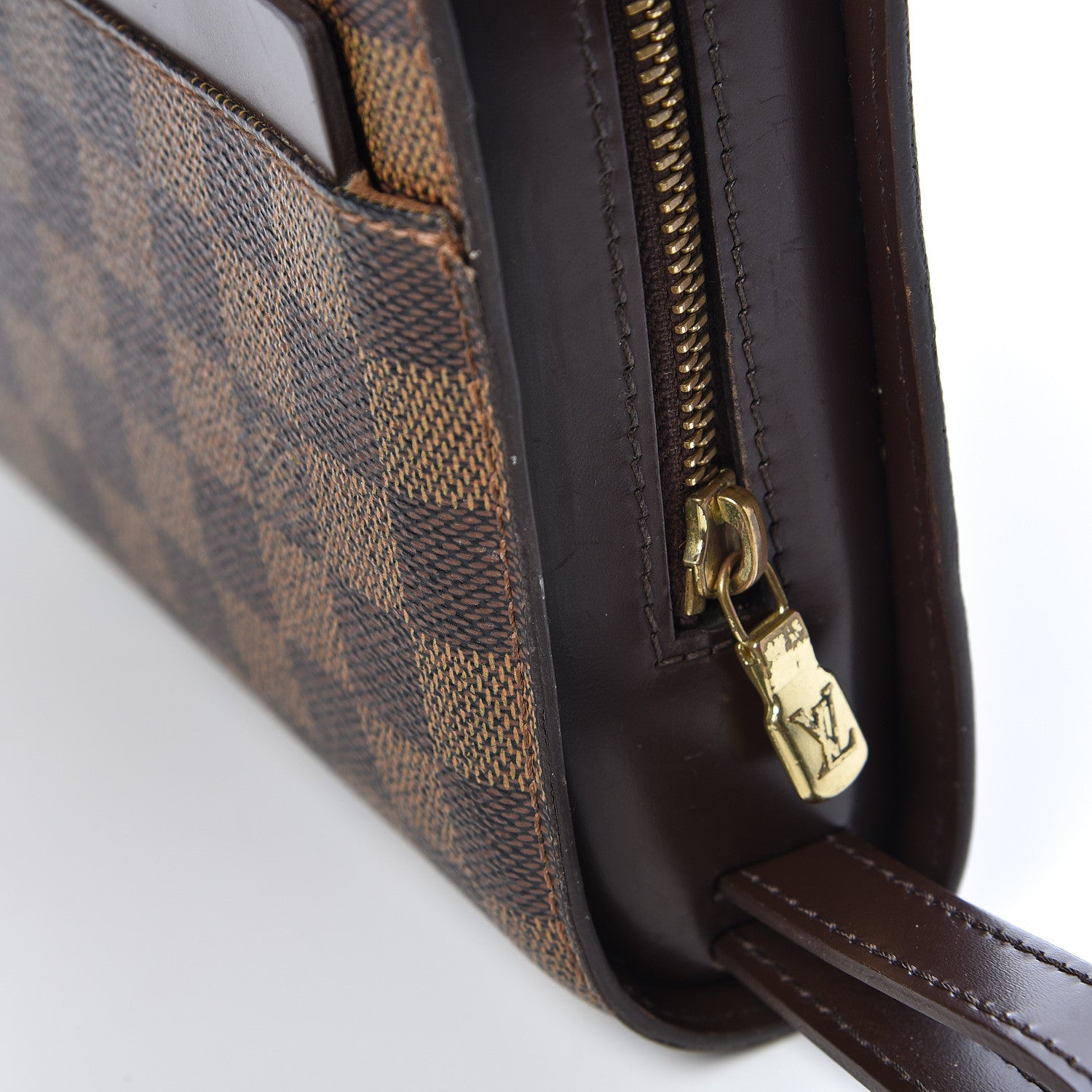 Louis Vuitton Damier Ebene Pochette Saint Louis Clutch 10 of 12