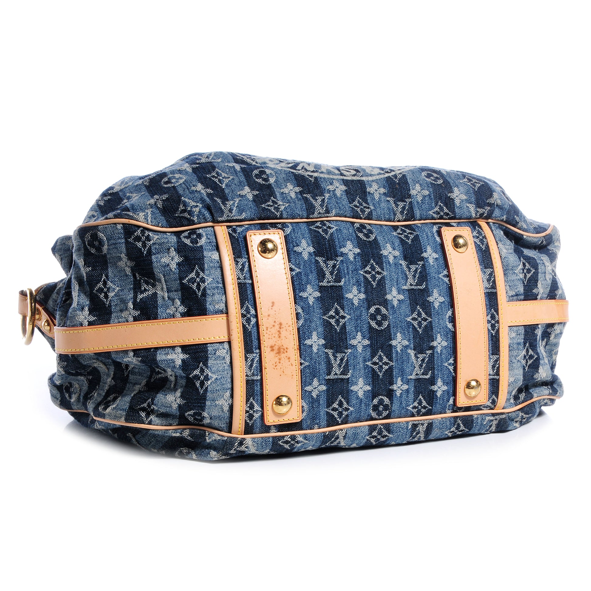 Louis Vuitton Denim Raye Cabas GM 4 of 8