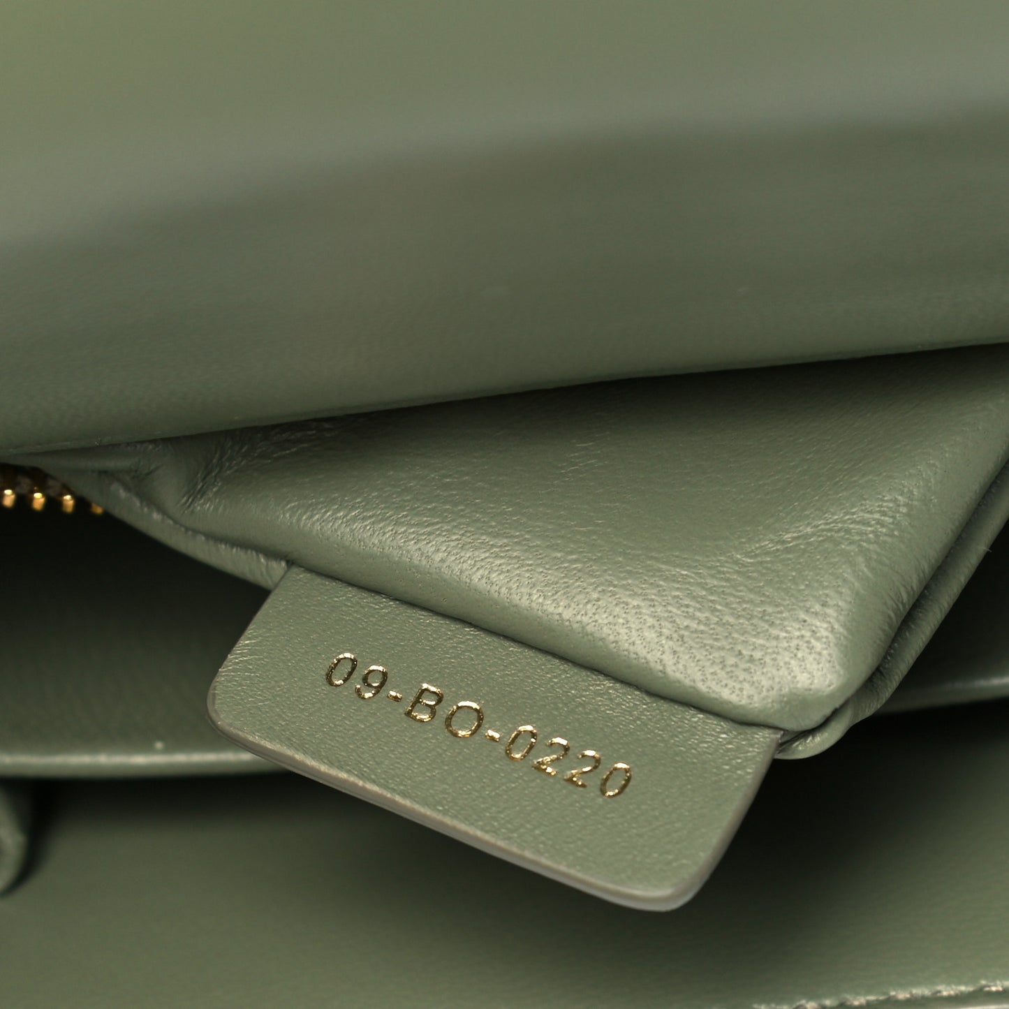 Smooth Calfskin 30 Montaigne Flap Bag Mint Green
