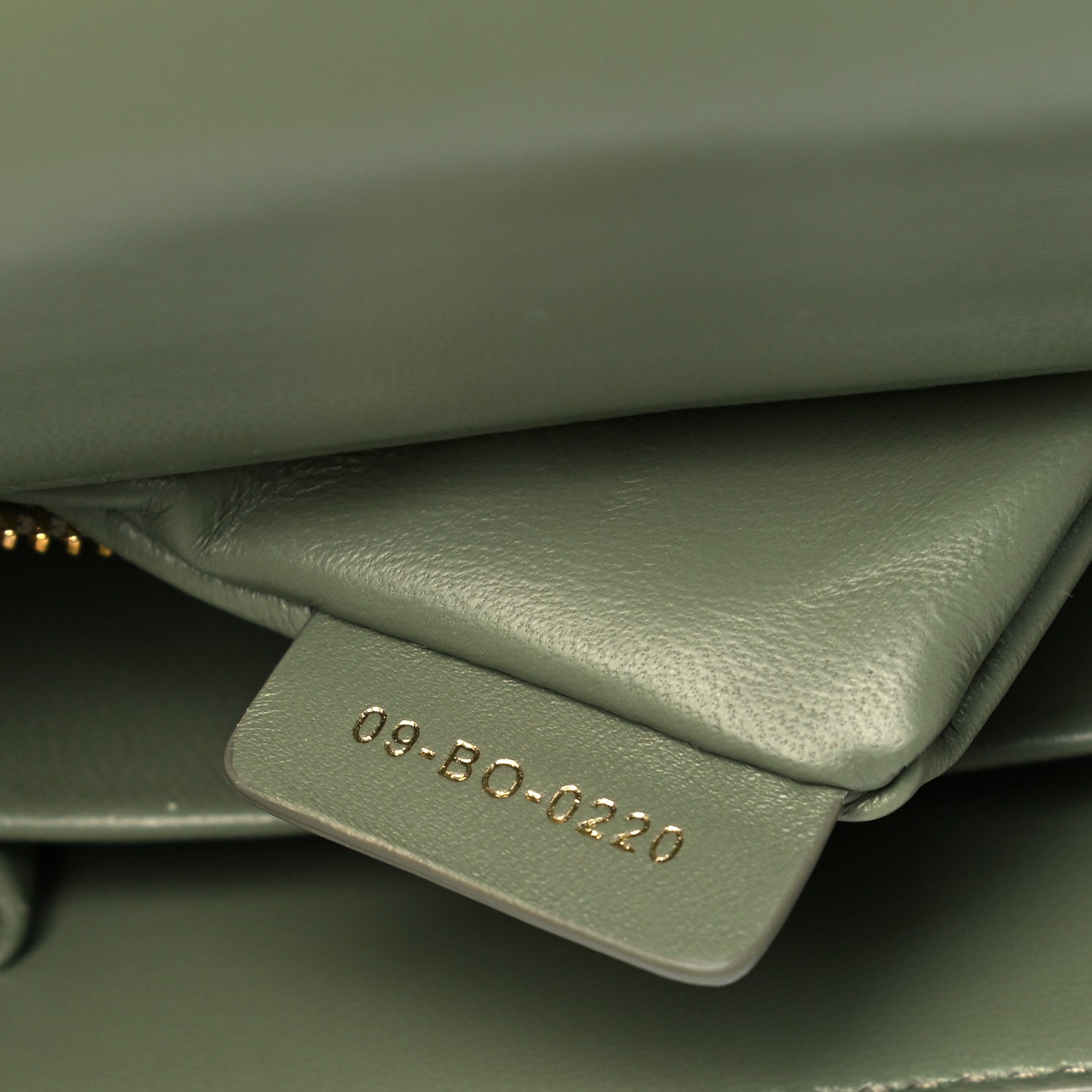 Christian Dior Smooth Calfskin 30 Montaigne Flap Bag Mint Green 6 of 9