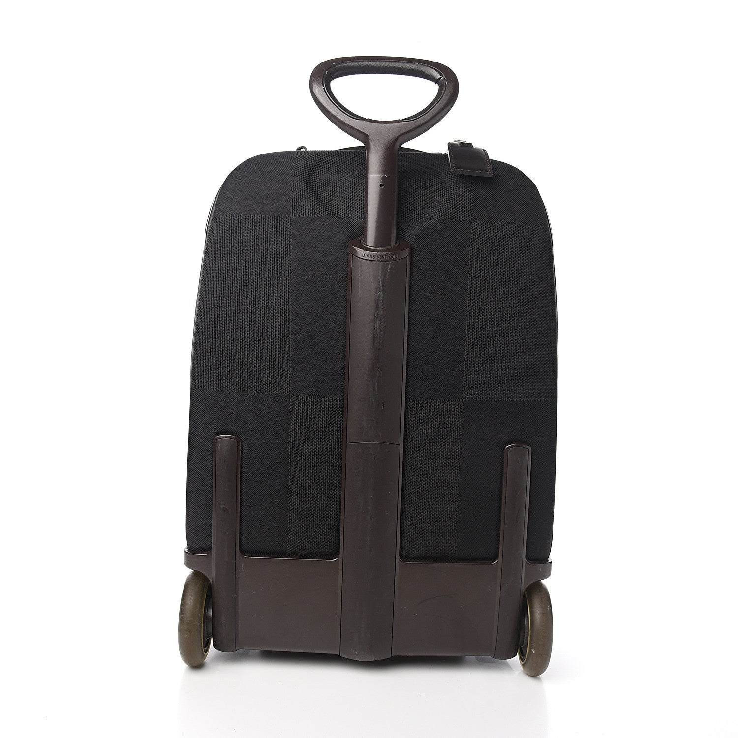 Louis Vuitton Damier Geant Conquerant 55 Roller Luggage Black 3 of 13
