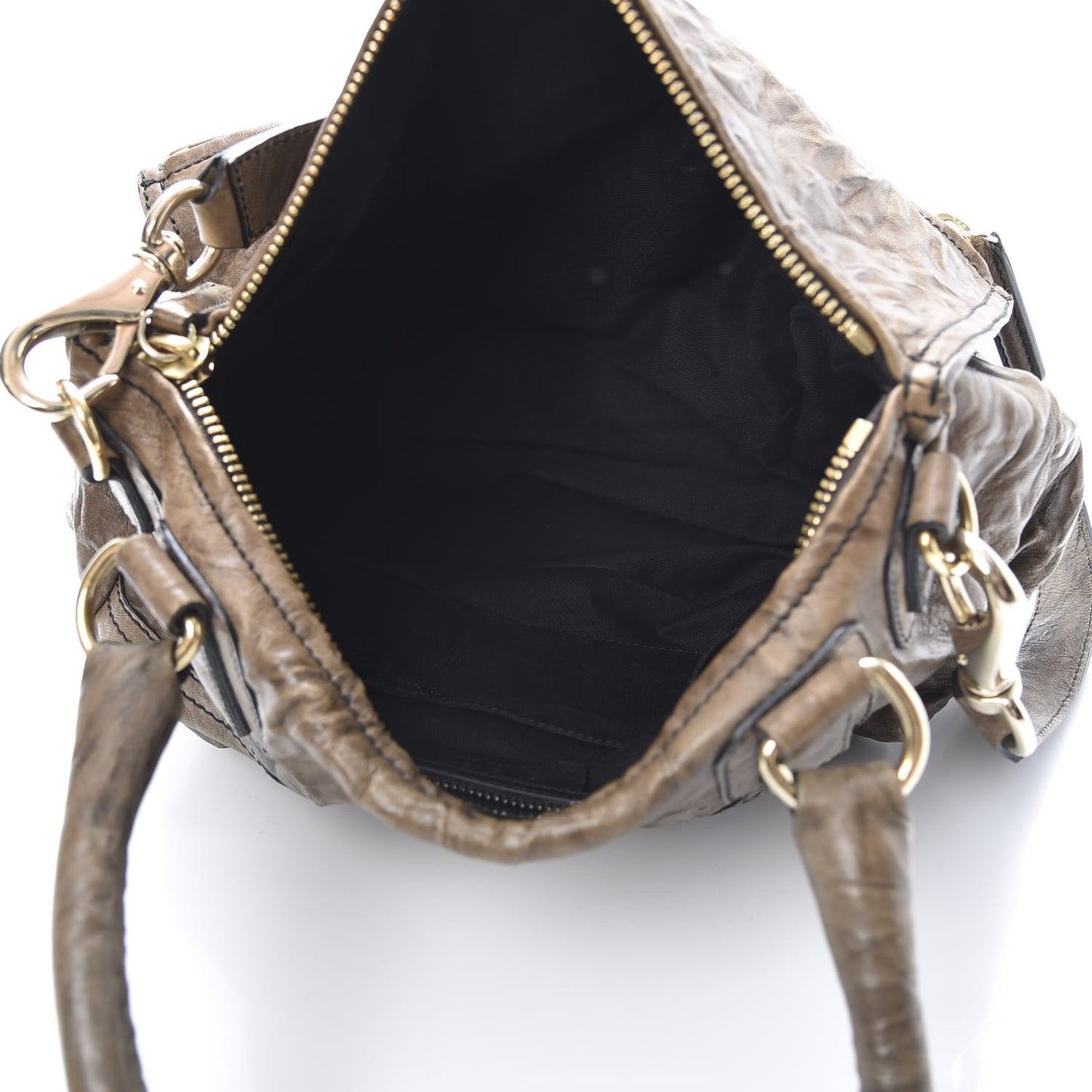 Tumbled Sheepskin Medium Pandora Charcoal