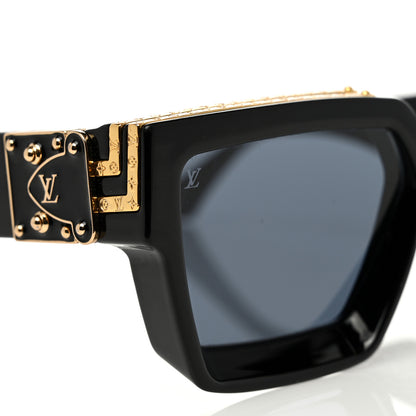 Louis Vuitton Acetate 1.1 Millionaires Sunglasses Z1165W Black 7 of 7