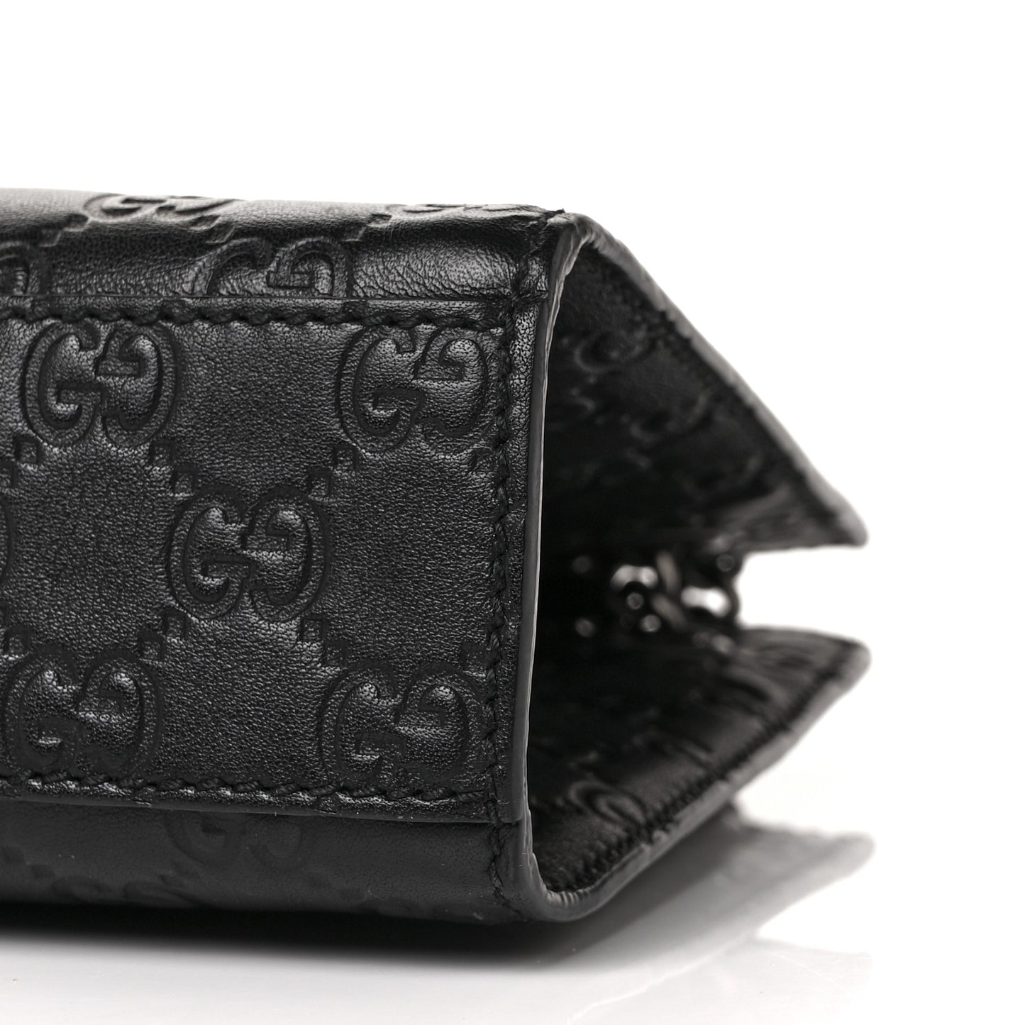Guccissima Small Emily Shoulder Bag Black