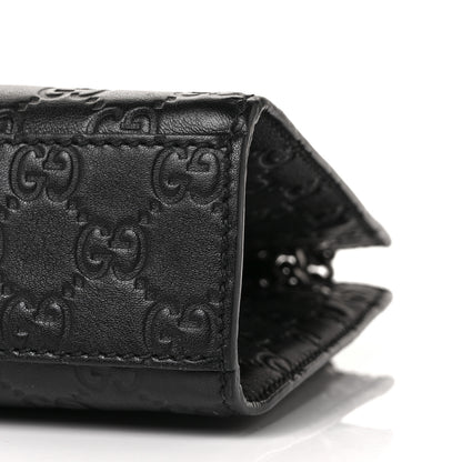 Gucci Guccissima Small Emily Shoulder Bag Black 8 of 8